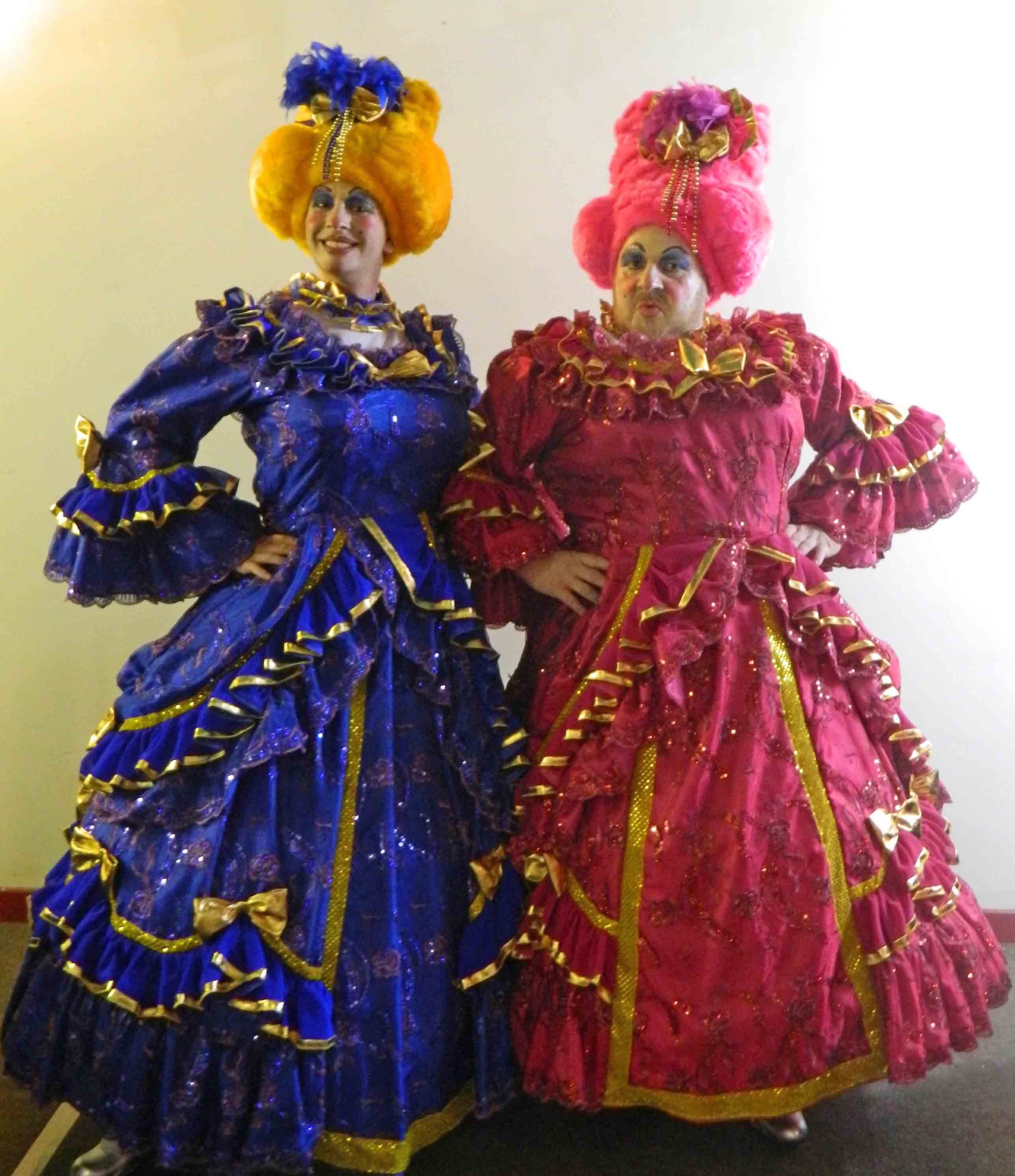 Ugly Sister Pantomime Dame Costumes For Hire Uk